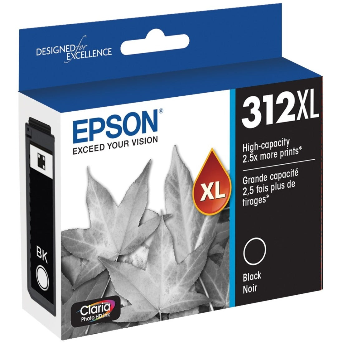 Epson Claria Photo HD T312XL Original Inkjet Ink Cartridge - Black - 1 Pack Epson Claria Photo HD T312XL Original Inkjet Ink Cartridge - Black - 1 Pack